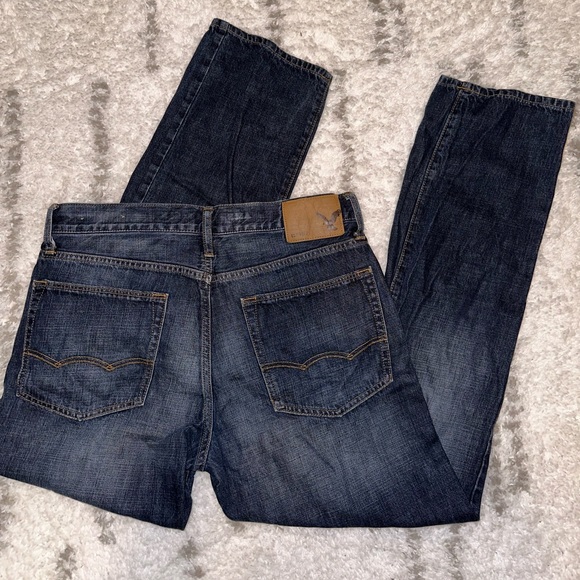 Relaxed Straight American Eagle Men’s Jeans - Picture 2 of 8